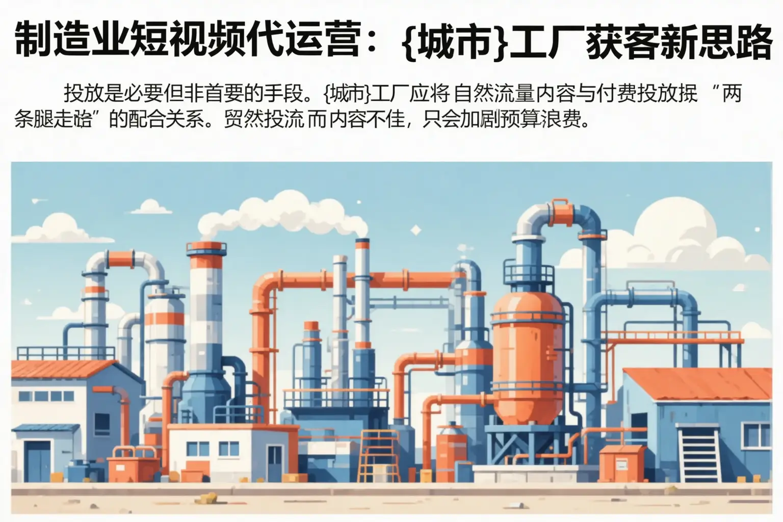制造业短视频代运营:浙江工厂获客新思路