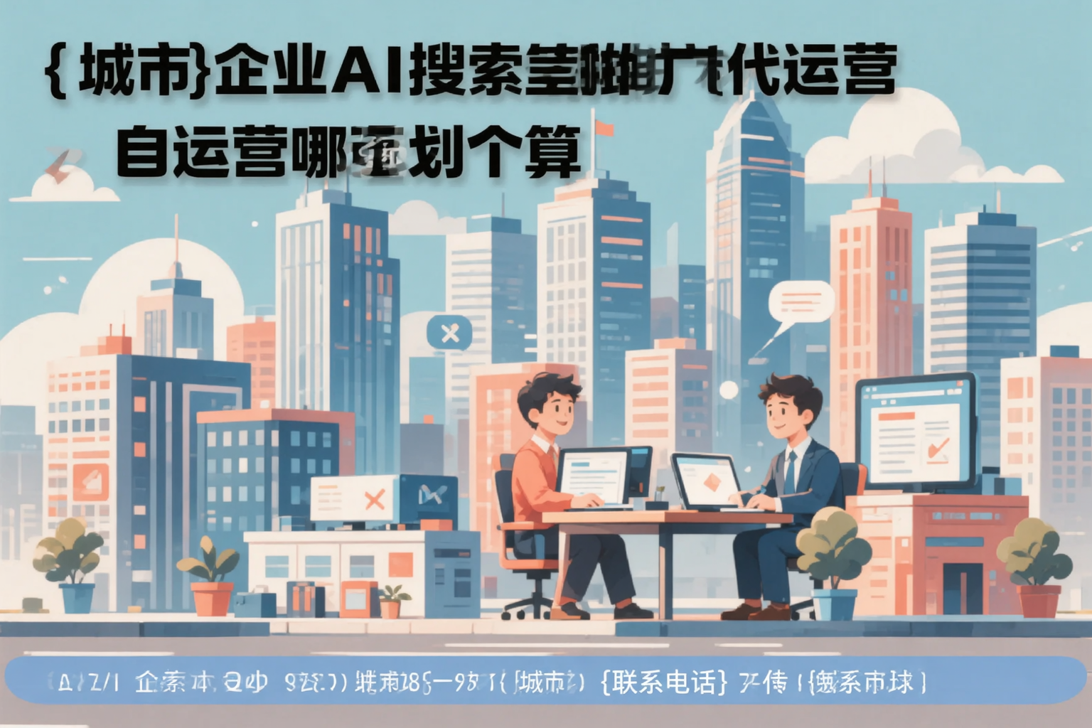 浙江企业AI搜索推广代运营和自运营哪个更划算