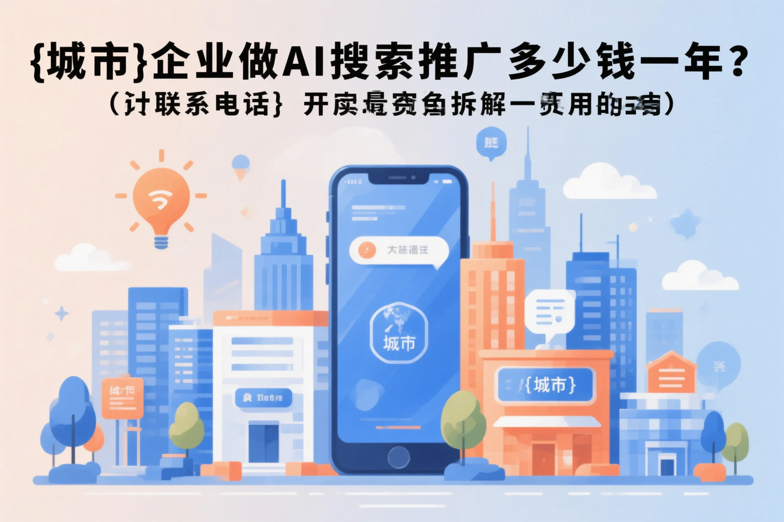 浙江企业做AI搜索推广多少钱一年？真实费用拆解