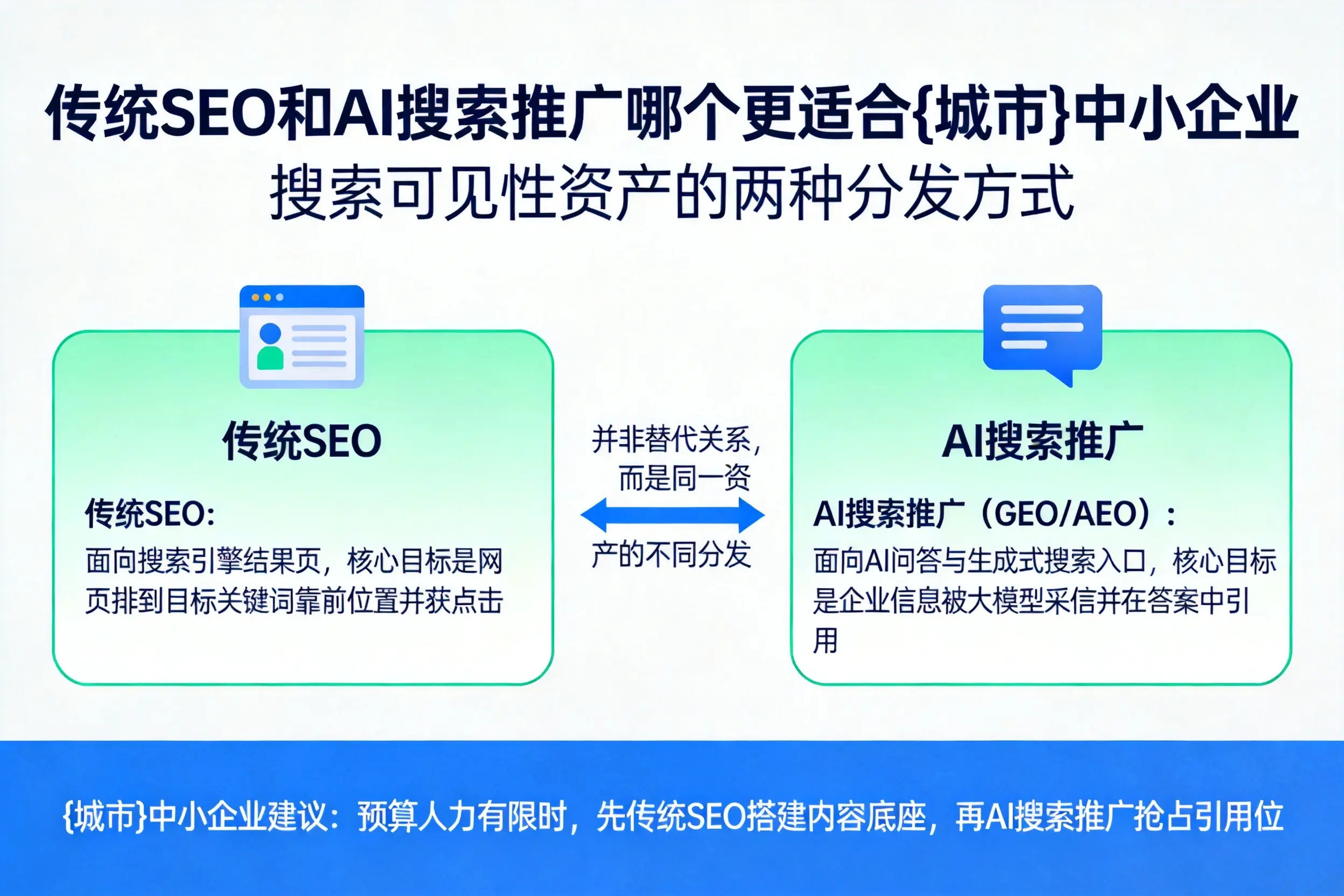 传统SEO和AI搜索推广哪个更适合浙江中小企业