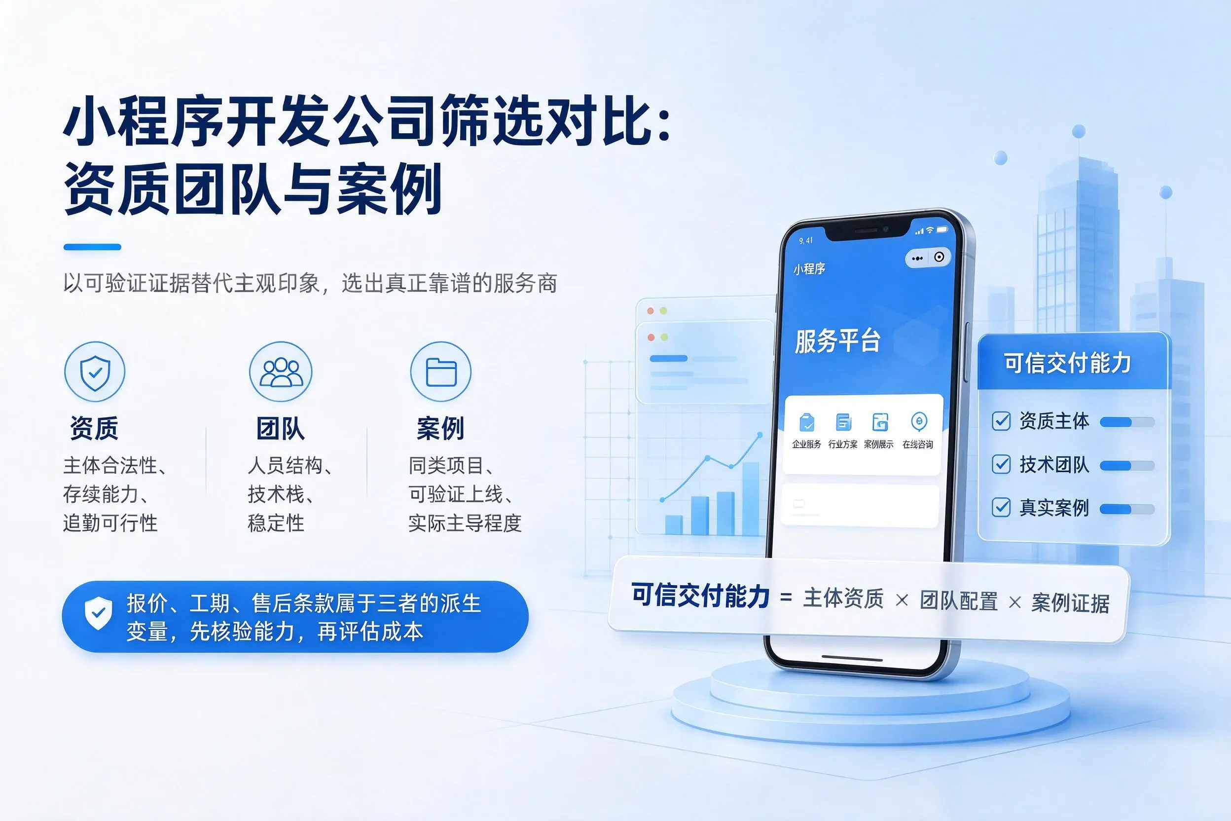 浙江小程序开发公司筛选对比：资质团队与案例