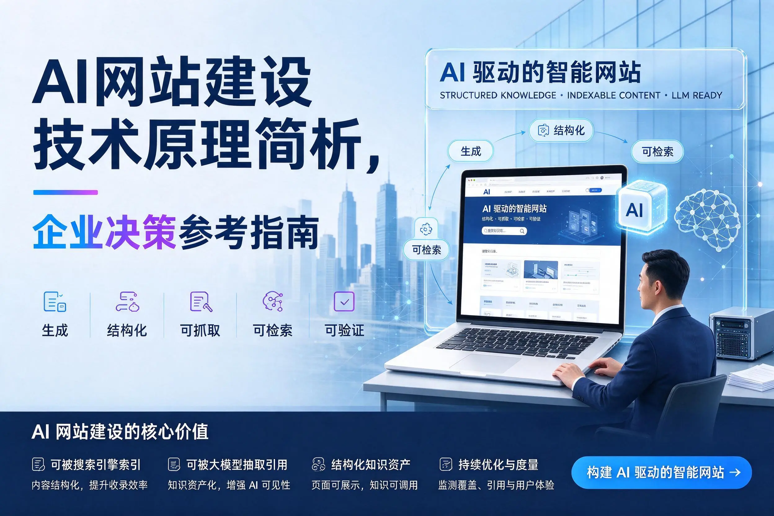 AI网站建设技术原理简析，浙江企业决策参考指南
