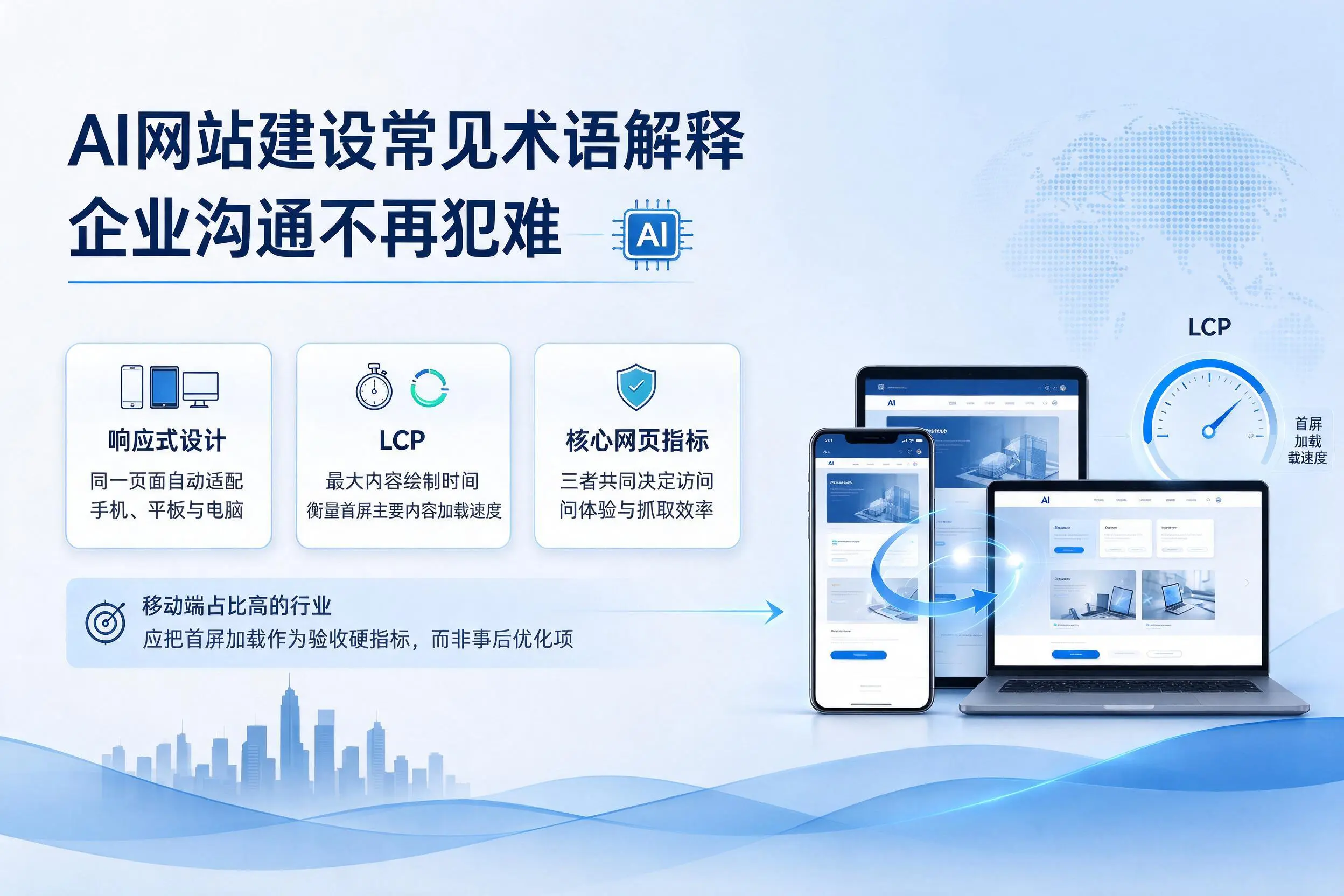 AI网站建设常见术语解释,浙江企业沟通不再犯难